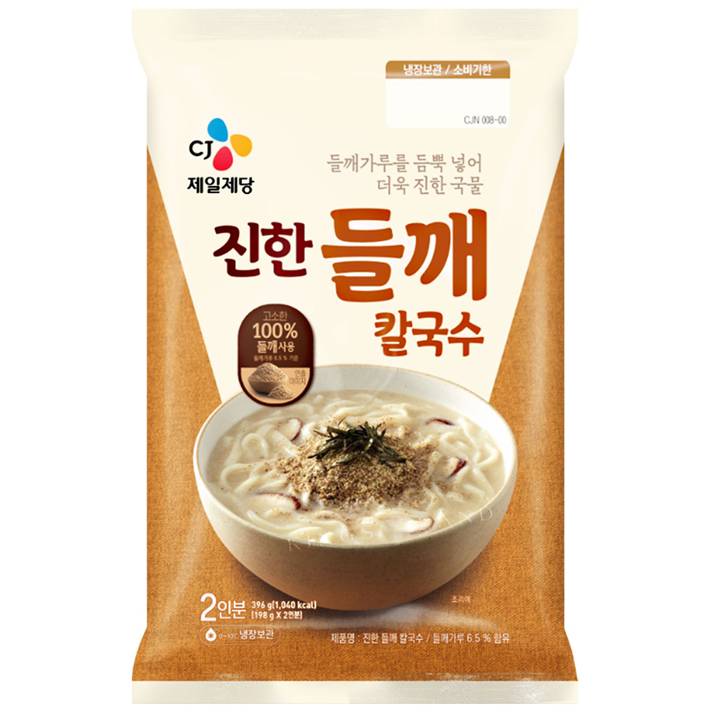 CJ CJ 진한 들깨칼국수 1개 396g