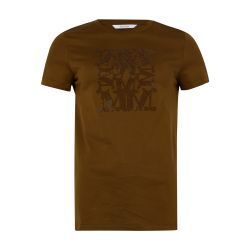 막스마라 막스마라 티셔츠 Giovane strass tshirt verde oliva MAX2N5NJGEES2AAA00