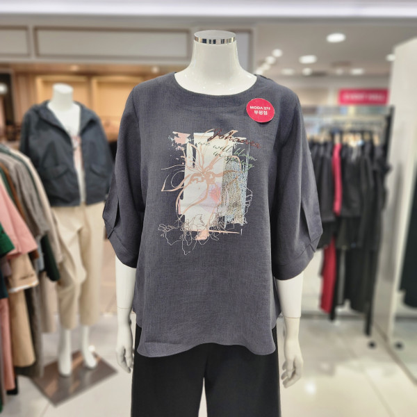 요하넥스 요하넥스 라운드 티블라우스 Z4B5T500-1 038