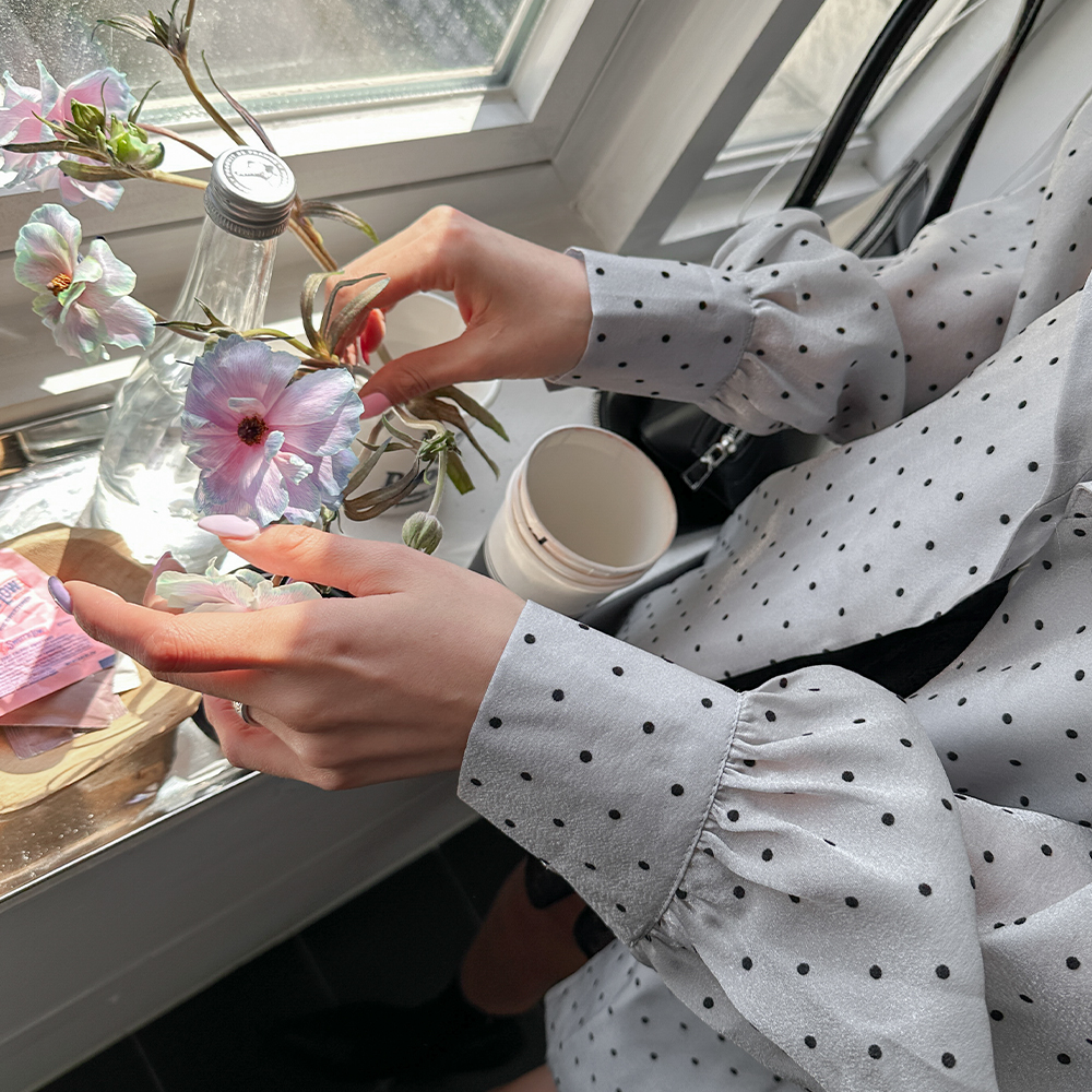 비바루비 이브카라 자켓 벨트 set