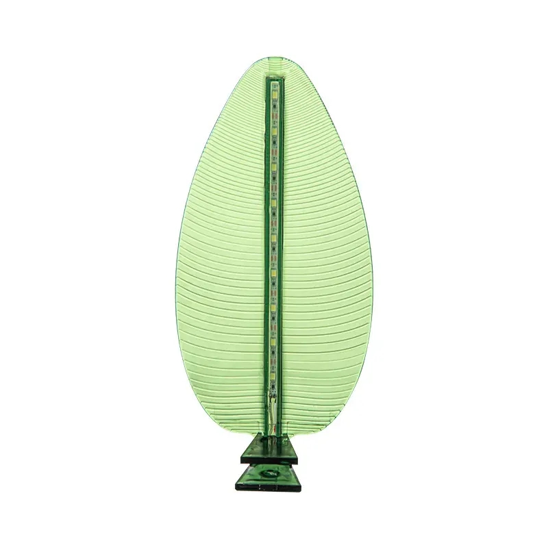 조명 수족관 클립 바나나 잎 생태 라이트 USB LED 휴대용 물고기 탱크 장식 식물