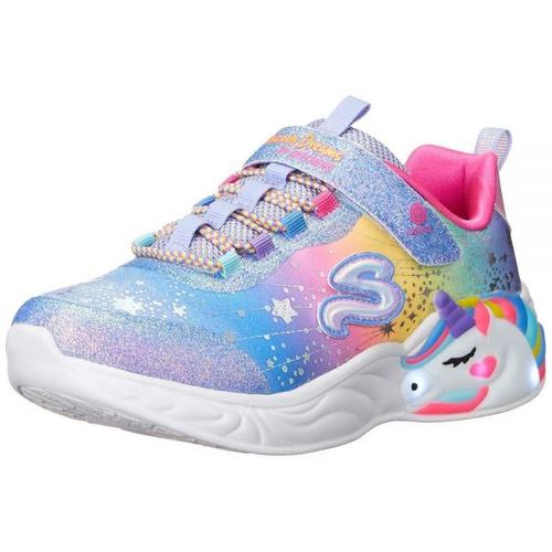 스케쳐스 Skechers 키즈 여아용 유니콘 드림 스니커즈 멀티 만 4세 큰 아이 다양한