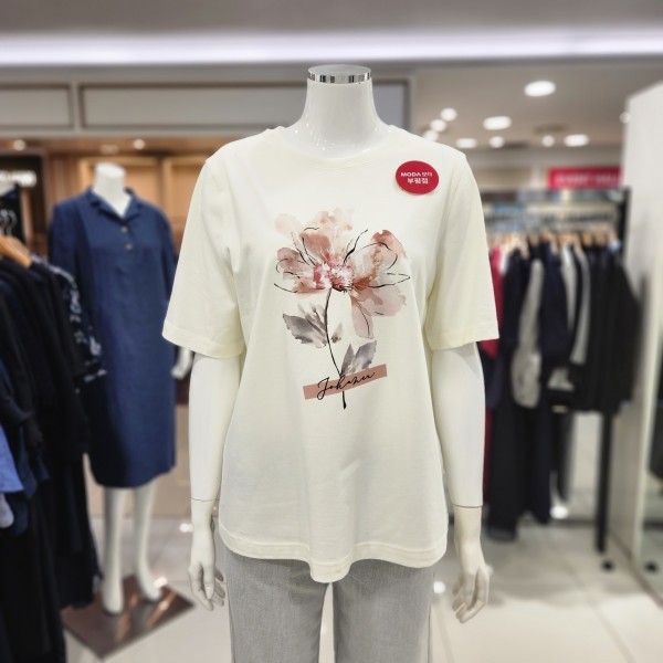 요하넥스 요하넥스 라운드티셔츠 Z4B5T108-1 032