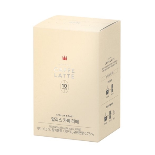 가배온 할리스 카페라떼 15g 