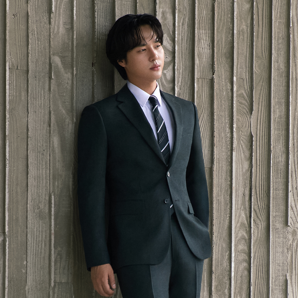 지오지아 솔리드 트윌 수트 자켓 ABE5SB1201