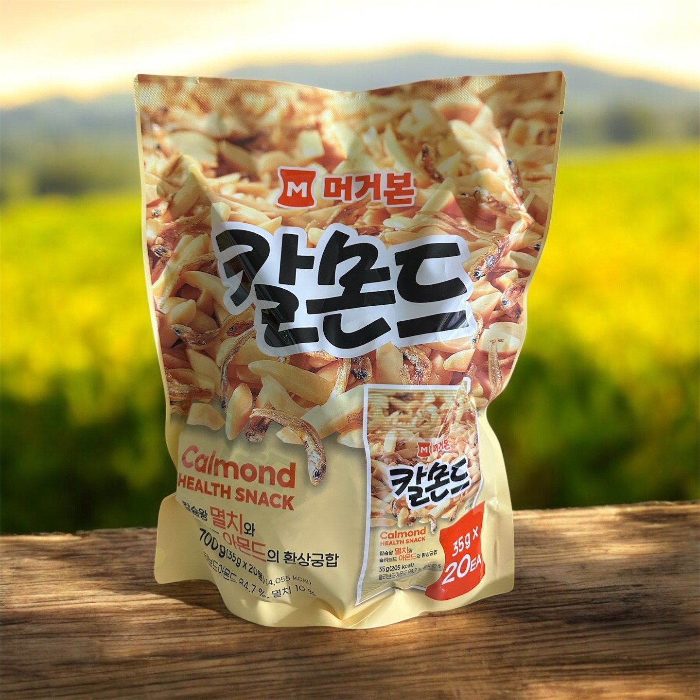세계식품 머거본 칼몬드 35g 40개