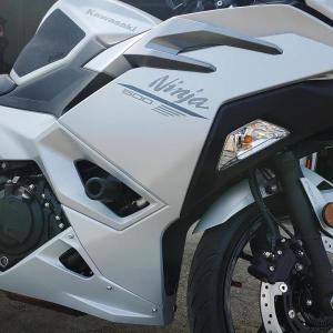 Shogun Kawasaki Ninja 500 Z500 2024 2025 노 컷 컴플리트 슬라이더 키트 노 컷 프레임 슬라이더 스