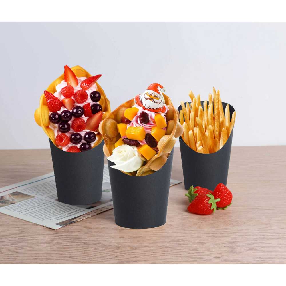 군밤봉투 컵 튀김 미니 군고구마 호떡포장지 붕어빵 1개 상세페이지 참고 1000개 14oz