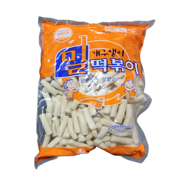 별가식품 무 냉장 개구쟁이밀떡볶이떡 냉장 2KG