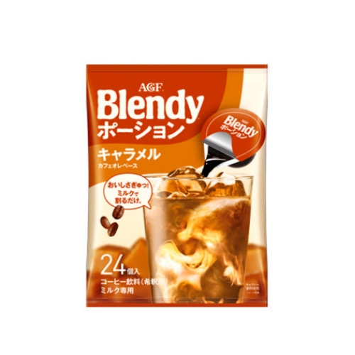 AGF 블랜디 포션커피 카라멜향 18g 