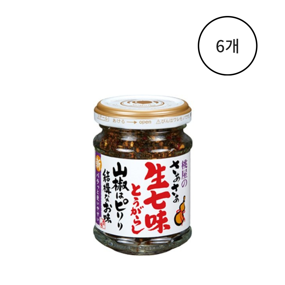 UNKNOWN 모모야 시치미 고추가루 산초 밥소스 180g 5개