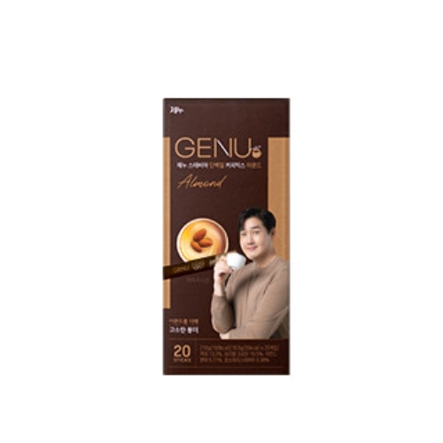 제이에스푸드 제누 스테비아 단백질 커피믹스 아몬드 10.5g