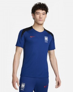 나이키 코리아 스트라이크 남성 드라이 핏 축구 반팔 니트 탑 FJ2931-418 FJ2931418