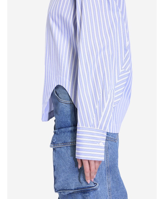 아티코 THE ATTICO and striped oversized cotton shirt 250WCH00014CCC051AA 870