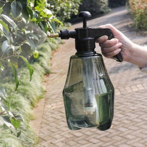 펌프스프레이 펌핑 자동 분사 분무기 투명그레이