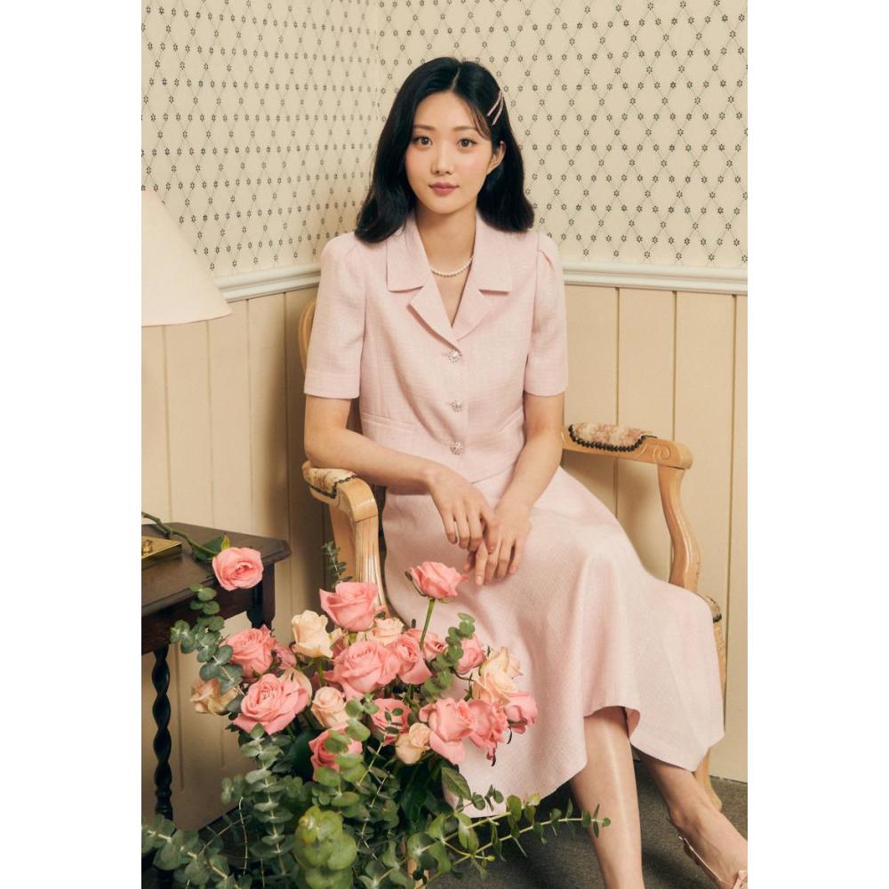 글리터 플레어 스커트 제이제이 지고트 프리미엄 GP5A0SK511