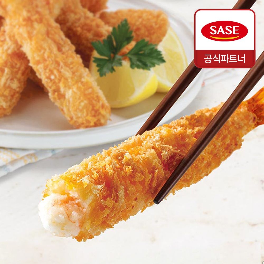 마녀바스켓 마녀바스켓 사세 리얼 왕새우 한번 튀겨 더 바삭한 새우튀김 270g 6개입