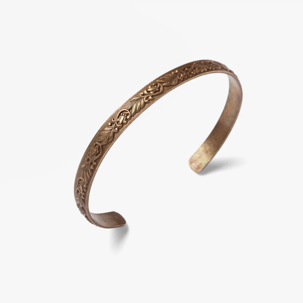 OJO DE MEX 오호 데 멕스 BRASS BANGLE WIDE 1 OJE1M80004A33