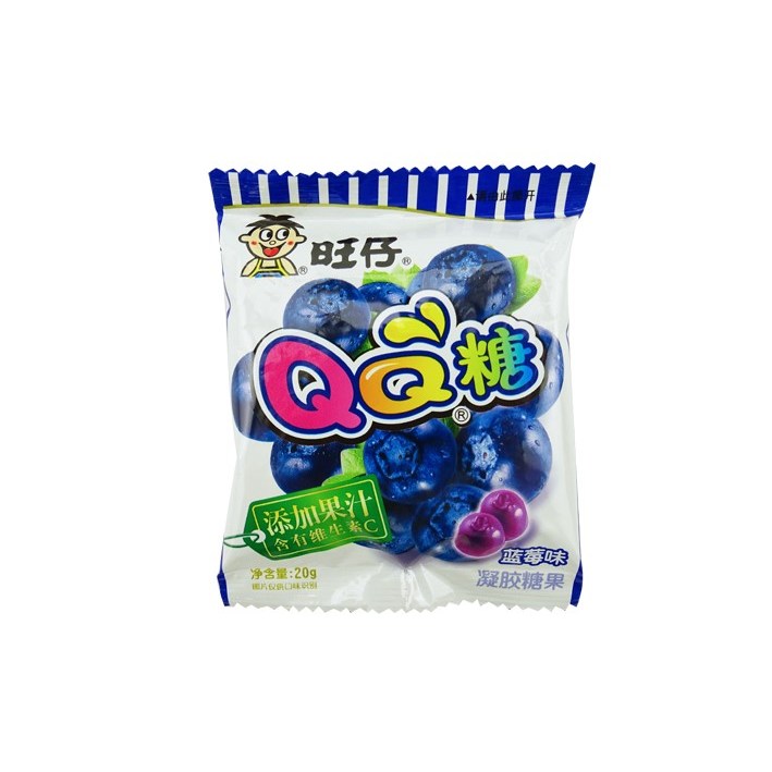 판다중국식품 QQ젤리 블루베리맛 중국사탕 1개 70g