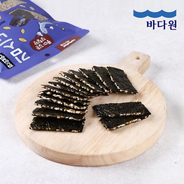 바다원 바다원 바다원 한입만 멸치 김스낵 25g x 10봉