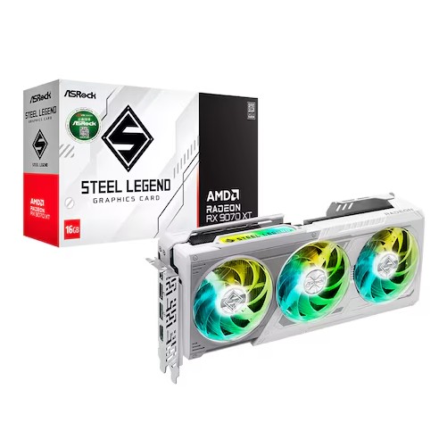 애즈락 애즈락 라데온 RX 9070 XT 스틸레전드 D6 16GB 대원씨티에스