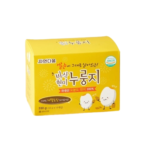매홍엘앤에프 바삭 현미 누룽지 33g