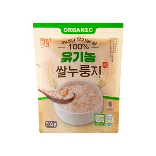 매홍엘앤에프 유기농 쌀누룽지 500g