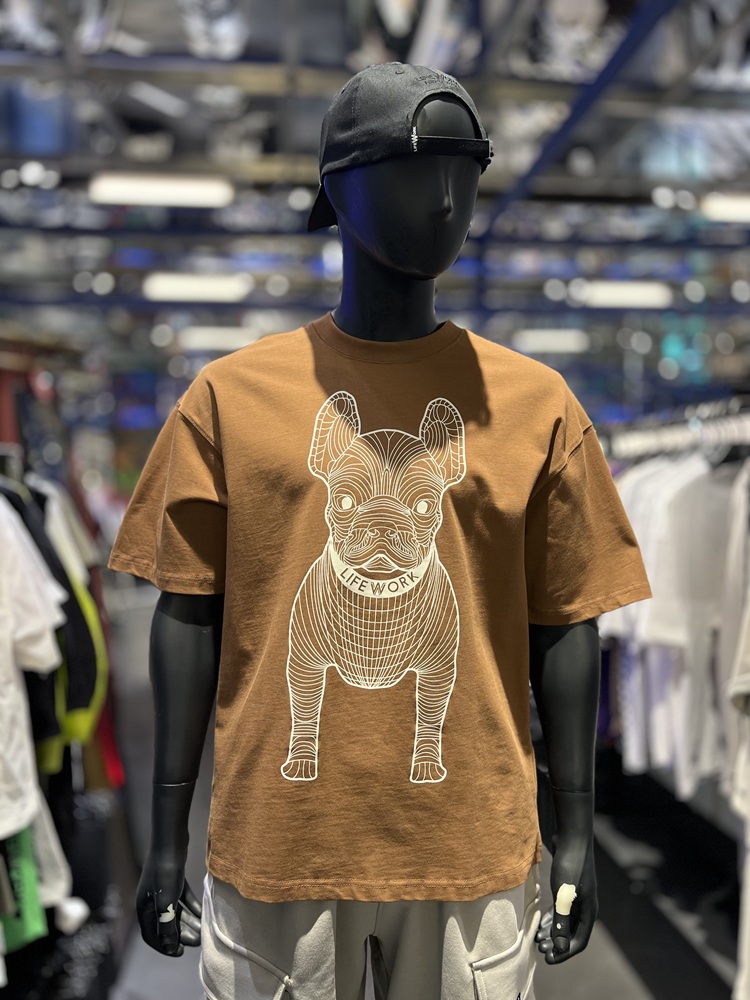 라이프워크 라이프워크 공용 빅라독 반팔 티셔츠 LW255TS990