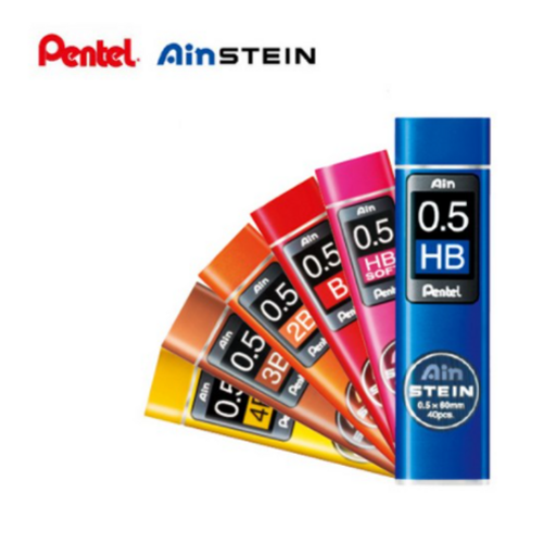 펜텔 펜텔 펜텔 아인 슈타인 샤프심 0 3 0 5 0 7 0 9 Pentel Ain STEIN 펜텔 아인슈타인 샤프심 0 5-4B