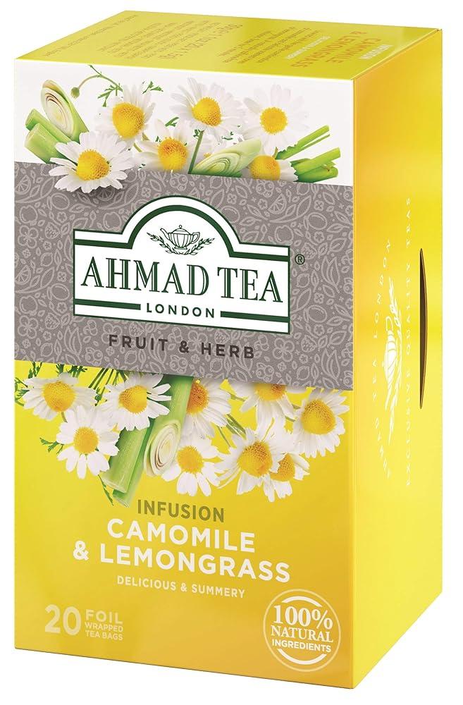 아마드티 아마드티 아마드 티 신선한 사과 홍차 티백 각종 Chamomile and Lemongrass 20 Count