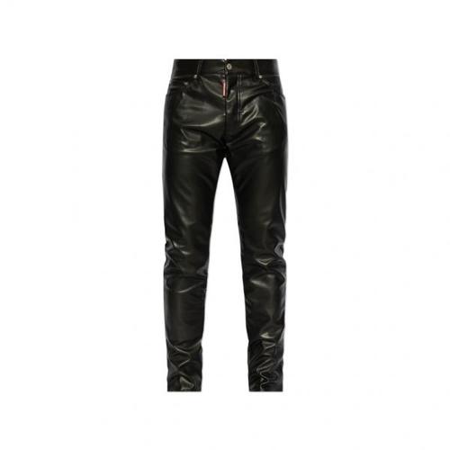 디스퀘어드2 디스퀘어드2 포우 레더 trousers S71LB1602 D20056-900
