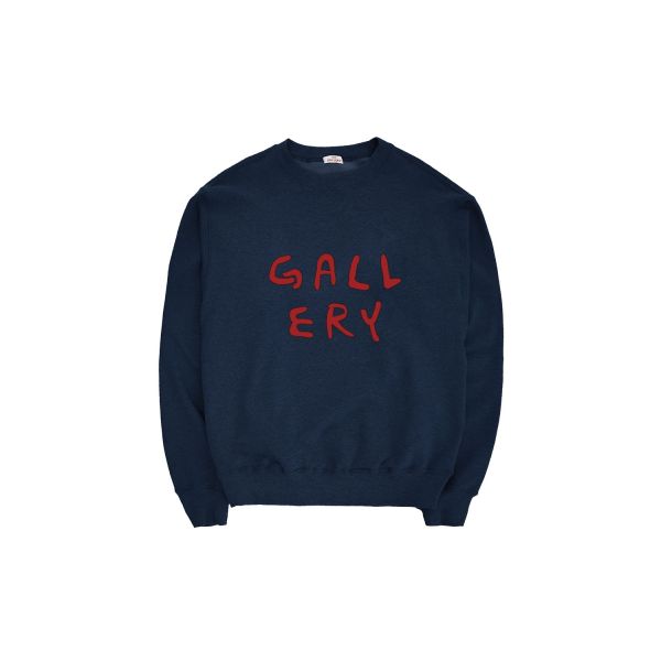 1011갤러리 1011 GALLERY 셀럽픽 Gallery Logo Sweatshirts - GYBDFWMJTP010NV 51790