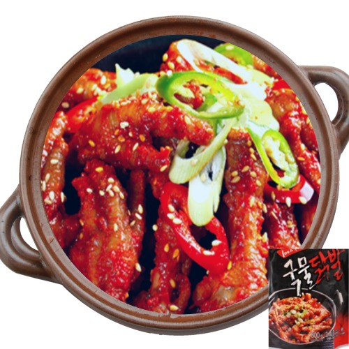 국물닭발 800g 3개 밀키트 국물 닥발
