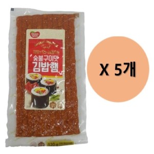 동원에프앤비 동원 동원 동원 숯불구이맛 김밥햄 120g x5개