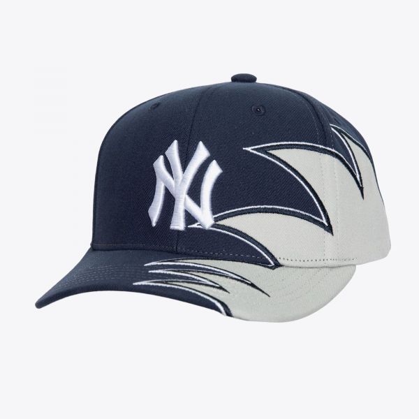 Mitchell Ness 남성 미첼 앤 네스 MLB 샤크 프로 스냅백 양키스