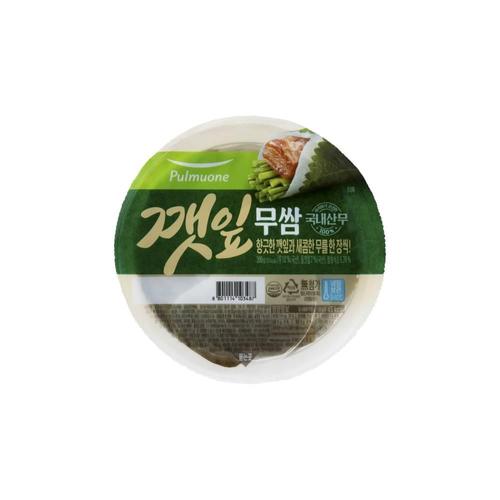 풀무원 깻잎무쌈 300g 엄마손맛 한식 반찬 집밥 맛도리 밥도둑