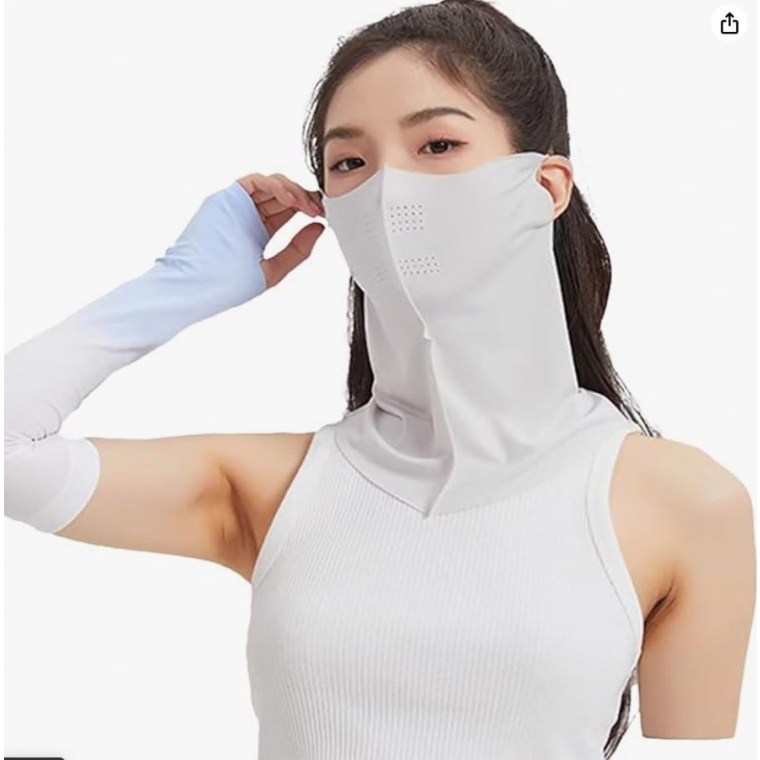자외선차단 스포츠 마스크 쿨 여름 안면 얼굴 햇빛가리개 골프마스크 자전거
