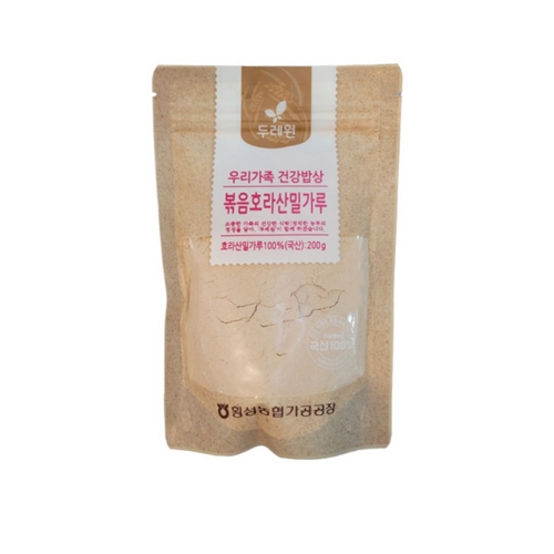 두레원 우리가족 건강밥상 볶음 호라산밀가루 200g