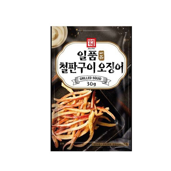 한성기업 한성기업 한성 일품 철판구이 오징어 30g x 3개