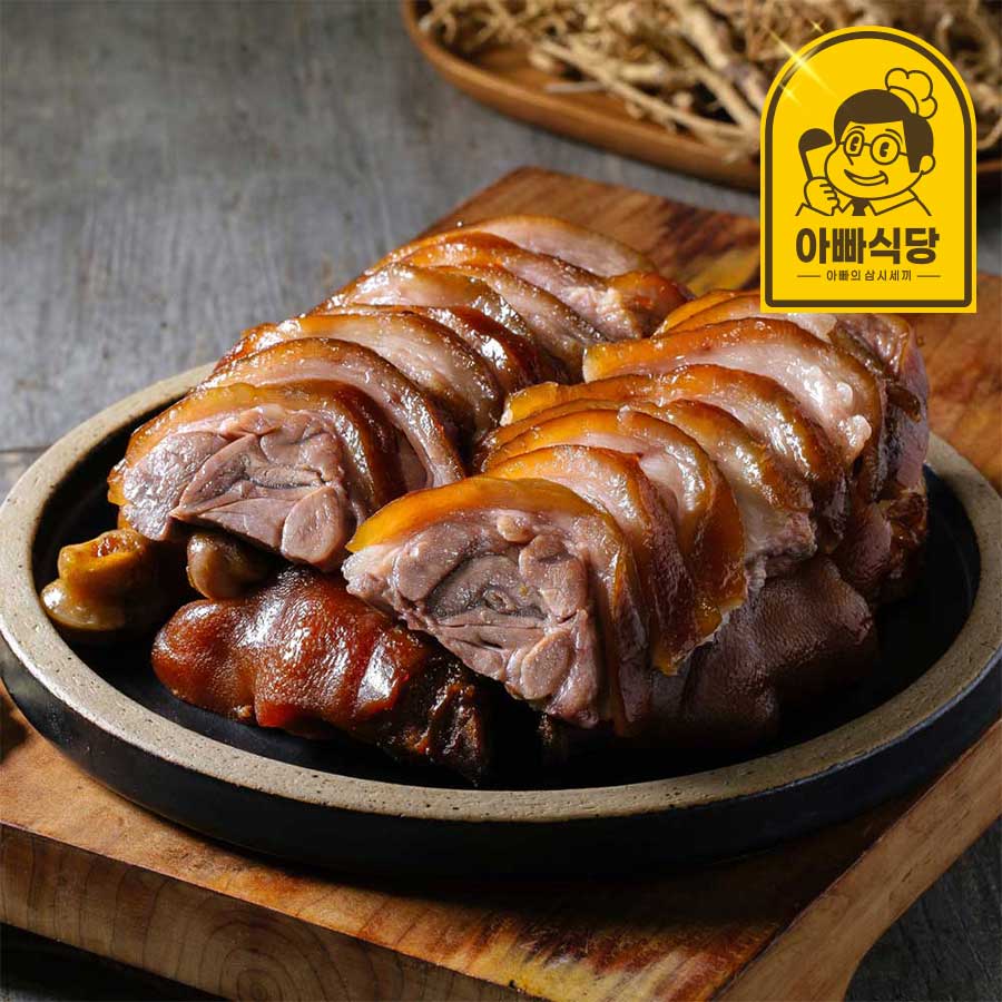 아빠식당 황기품은 순살족발 300g 3개