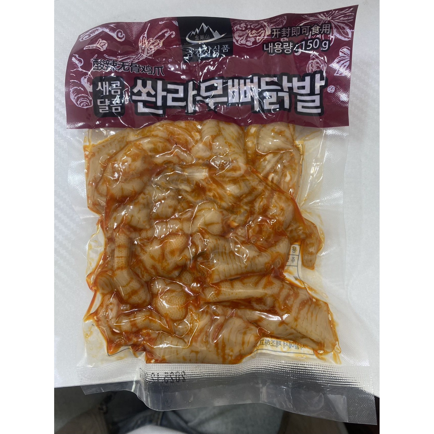 판다중국식품 쏸라무뼈닭발 1개 150g