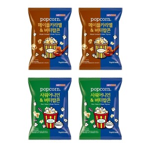 메이플카라멜 x 사워어니언 버터팝콘 75g 4개