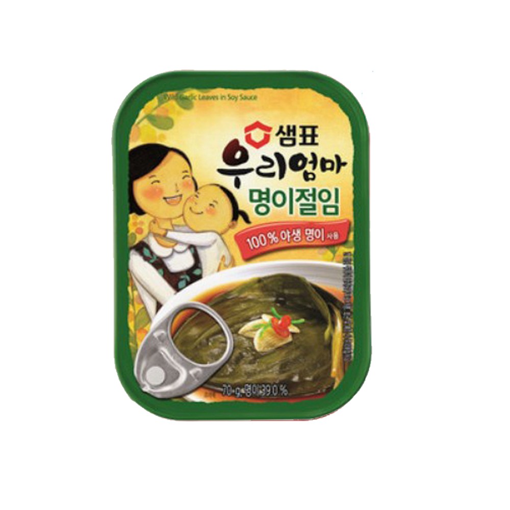 샘표반찬 우리엄마 명이절임 70g 1개