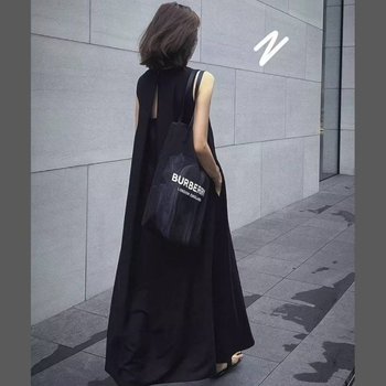 오노마 ONM 여자 여름 코디아이템 꾸안꾸 편한 민소매 롱원피스