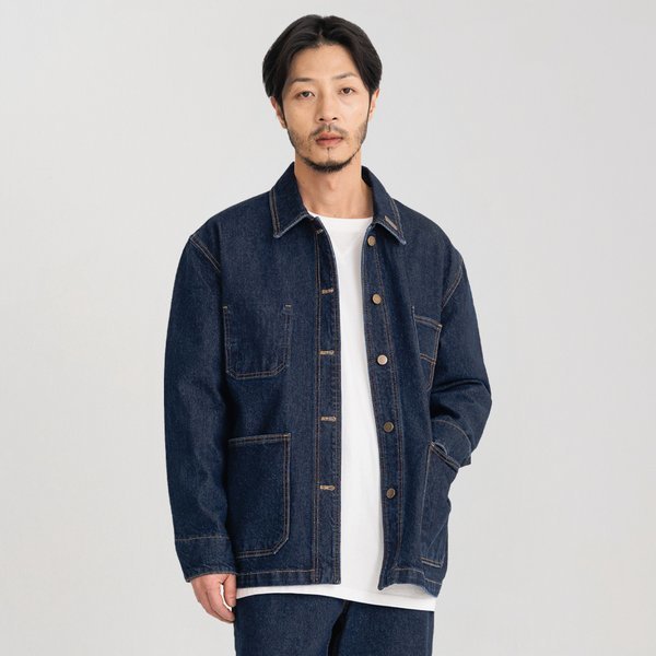 25S S 딥 데님 필드 재킷 LJU05