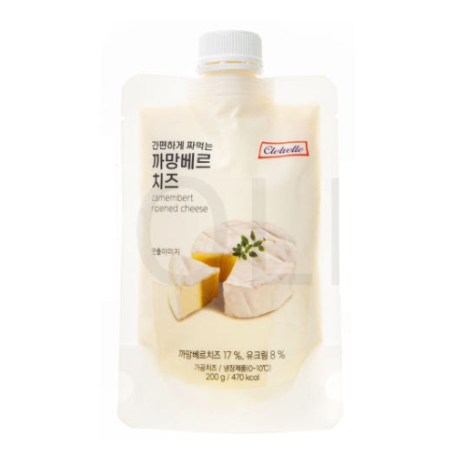 데어리젠 끌레베르 간편하게 짜먹는 까망베르 치즈