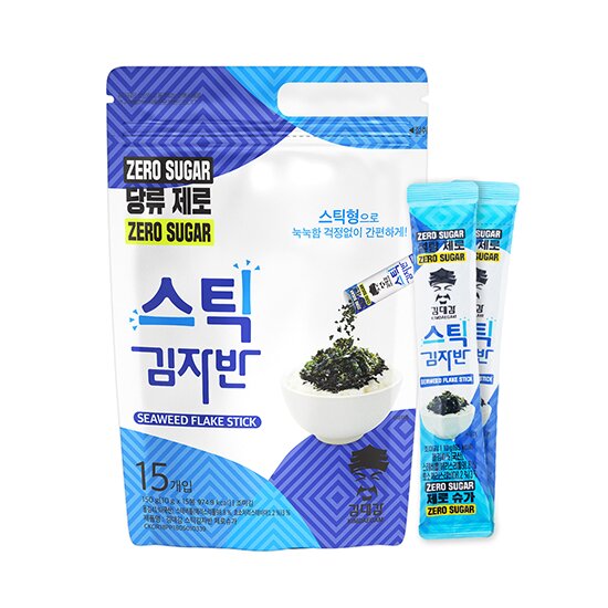 김대감 스틱 김자반 제로슈가 10g x 15개입