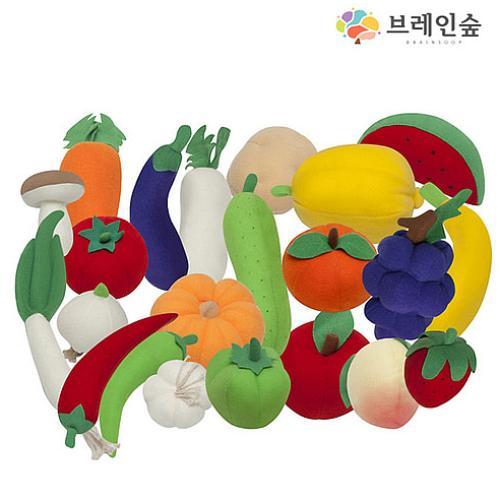 브레인숲 말랑말랑 과일 채소 21종