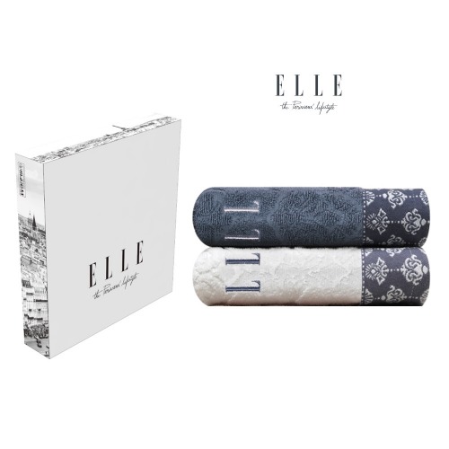 영신타올 ELLE 엘르 뉴엘르 로얄 프리미엄 30수 코마사 타올 2매 선물세트
