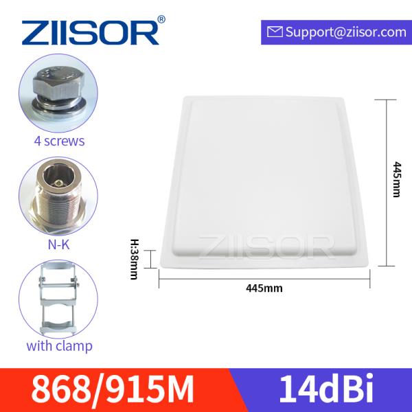 LoRa 868 MHz 패널 안테나 915 RFID 리더기 900 장거리 Lorawan 고 원형중